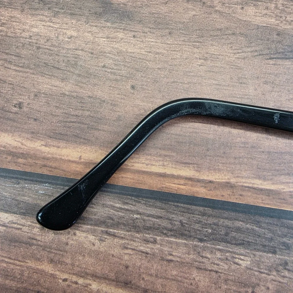 Vintage Bausch &‎ Lomb Ray-Ban WO365 Black Replacement Temple Arms USA Made